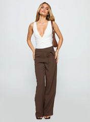 Rush Hours Pants Chocolate