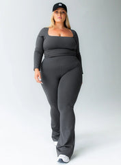 Integrity Activewear Yoga Pants Grey Curve