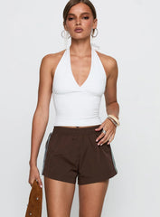 Borderline Track Short Brown Blue