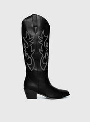 Billini Urson Boots Black White