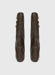 Ritz Knee High Boots Brown