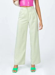 Archer Pants Green Check