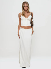 Karteah Satin Set Ivory