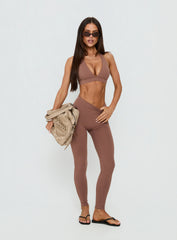 Peak Performance Active Leggings Clay