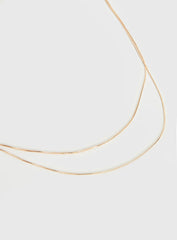 Dressed Up Dainty Chain Belt Gold