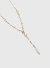 Arica Y Necklace Gold