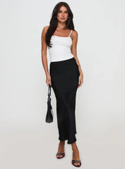 Haley Maxi Skirt Black