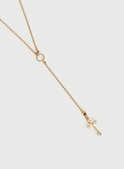 Arienne Y Necklace Gold