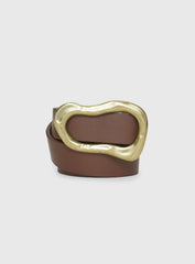 Leto Belt Brown Gold