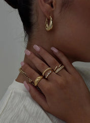Satine Ring Pack Gold