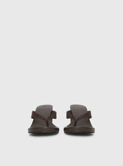 Billini Ravyn Heels Dark Cacao Faux Suede