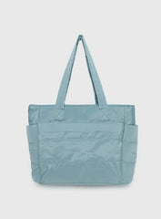 Delicacy Puff Tote Bag Blue