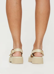 Aja Sandals Cream