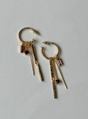 De Luca Earrings Gold