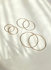 Guessing Game Hoop Earring Pack Gold