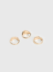Loveliness Ring Pack Gold