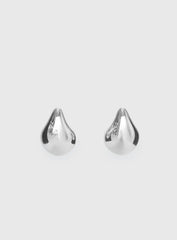 Dazzling Teardrop Earrings Silver