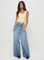 Far Away Top Yellow