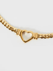 Power To Her Necklace Gold