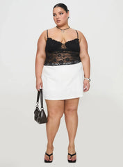 Gigi Skort White Curve