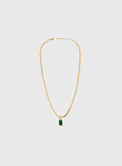 Seeley Snake Chain Pendant Necklace Gold
