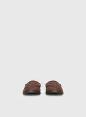 Therapy Atticus Faux Suede Slip On Loafer Brown