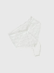 Ex Factor Sheer Head Scarf White