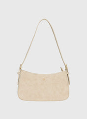 Peta Jain Lilu Bag Cream Faux Suede