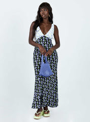 Nellie Maxi Dress Blue Multi