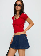 Lemoni Skort Denim Blue