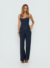Kierstyn Corset Set Navy