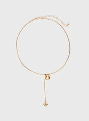 Consideration Necklace Gold