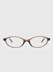 Life Begins Blue Light Glasses Light Brown