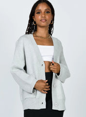 Burke Cardigan Grey