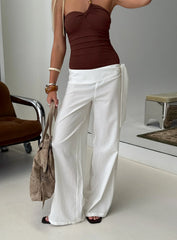 Wave Dancer Tie Pant White