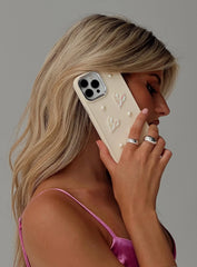 Monsoon iPhone Case White