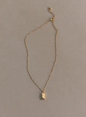 Scottson Gold Plated Pendant Necklace