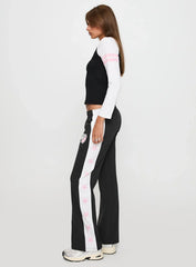 Track Star Pants Black