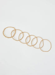 Leiko Bracelet Pack Gold