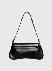 Pulse Shoulder Bag Black Gold