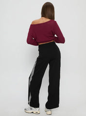 Fusion Tailored Track Pant Black