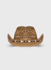 Azuria Straw Cowboy Hat Tan
