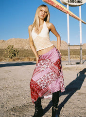 Lovely Bunch Maxi Skirt Multi