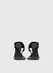 Two Summers Wedge Heels Black