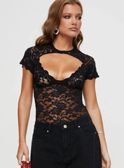 Giallo Bodysuit Black