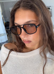 Kalyssia Sunglasses Black Orange