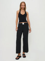 Beach House Pants Black