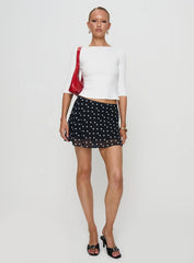 Elaia 3 4 Sleeve Top White