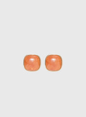 Tiera Gemstone Earrings Gold