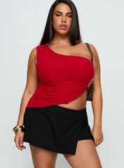 For The Thrill Skort Black Curve